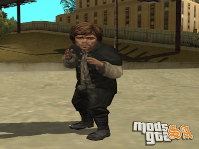 Skin Tyrion Lannister do Game Of Thrones para GTA San Andreas